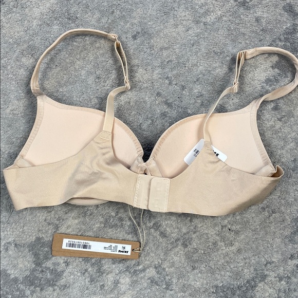 NWT Skims Ultimate Nipple Push Up Bra Sand Beige Sz 34A - Picture 4 of 9